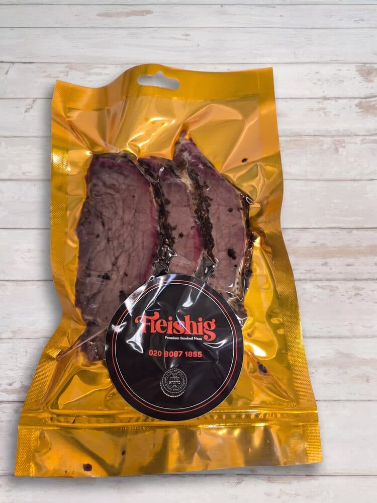 Texas Style Smoked Brisket, Ready to Warm